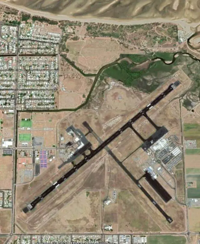 Mackay Airport 2021 – Google Earth