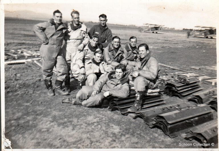 Members of No 25 Course Western Junction 1942. Source: Lyn Schoon.