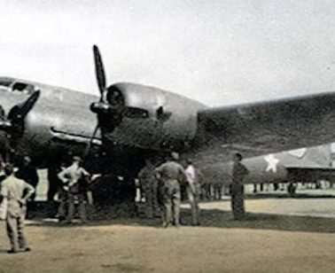 B-17C Flying Fortress VH-CBA during B17 Bakers Creek 1943.