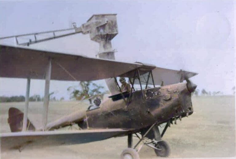 The Author loading for another super spreading sortie - When RAAF Pilots Went Crop Dusting 1955/56